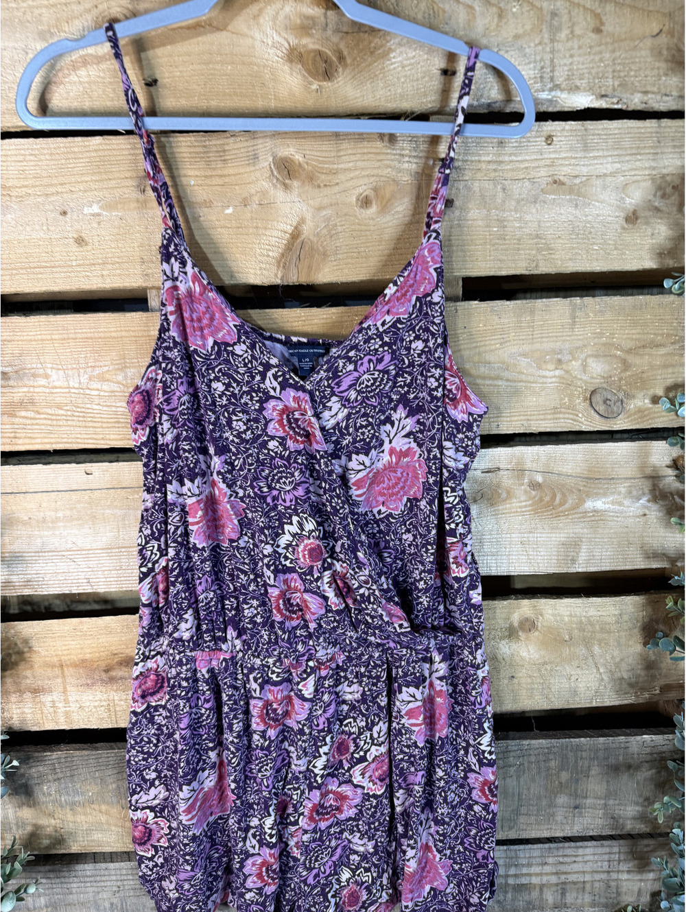 American Eagle Outfitters Floral Print romper large